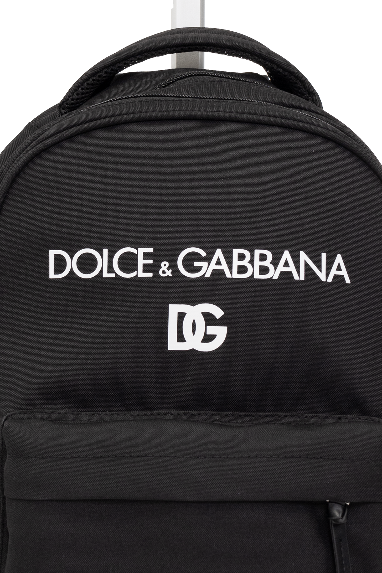 Black Backpack with wheels Dolce & Gabbana Kids - Vitkac AS